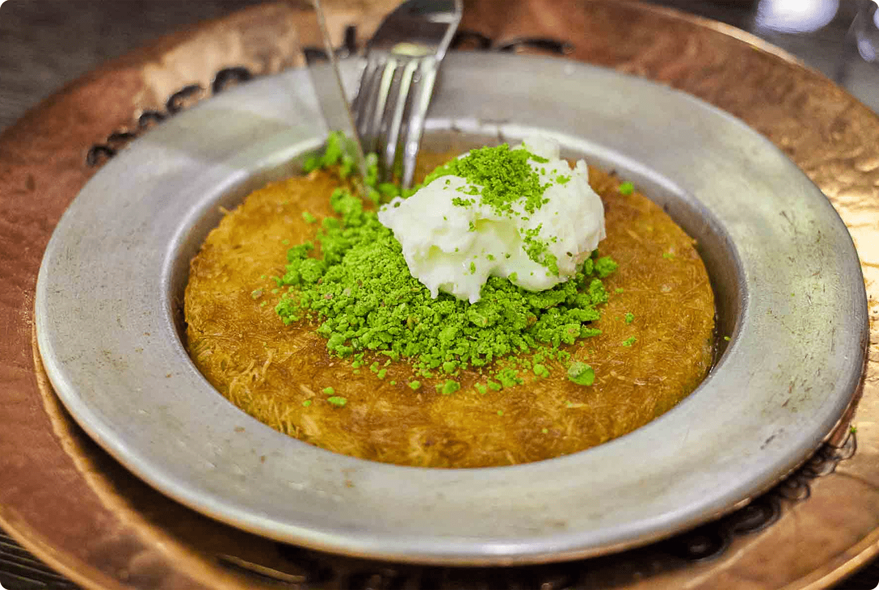 قشطة و عسل